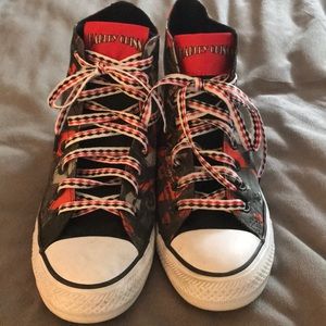 Converse Harley Quinn high tops